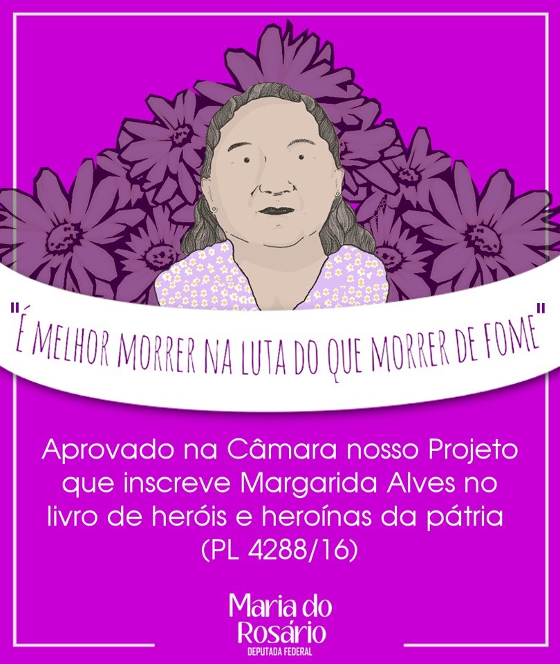 MARGARIDA ALVES, HEROÍNA DA PÁTRIA BRASILEIRA